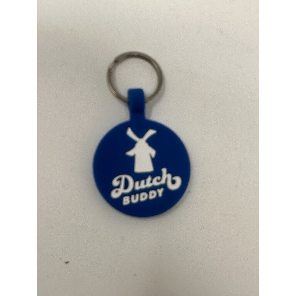 Dutch Bros Pet Tag 'Dutch Buddy' Keychain New February 2024 NEW READY TO SHIP